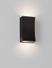 Kinkiet zewnętrzny LED aluminiowy kolor antracyt prostokątny minimalistyczny nowoczesny podświetlający elewację IP65 ZARDUNA LE75223 Luces Exclusivas